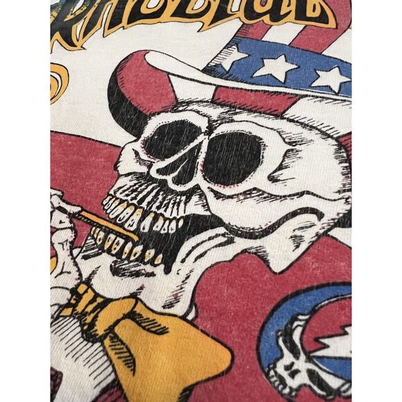 1994 Grateful Dead Rare T-Shirt Vintage Summer Tour It's Worth The Trip Size L - Picture 6 of 11